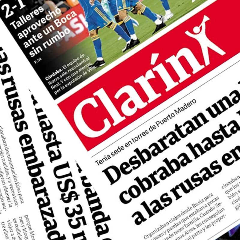 Cómo Publicar en Diario Clarín Publicar licitaciones y avisos legales en Diario Clarín es rápido y sencillo con nuestro servicio especializado. Pasos para Publicar: Envía el texto exacto de tu aviso en foto o escrito. Indica la fecha deseada para la publicación. Recibe un presupuesto detallado en minutos. Formas de Pago: Tarjetas de crédito y débito. Transferencias bancarias. Efectivo. Billeteras virtuales como Mercado Pago. Entrega de Ejemplares: Te entregamos el ejemplar de Diario Clarín publicado, listo para presentar en tu expediente. Puedes retirarlo en nuestras oficinas en Tucumán 1506, CABA, Oficina 201, o solicitar envío a domicilio. Contacto: Teléfono: (011) 5263-9642 WhatsApp: +54 9 11 3608-1561 Correo: comercial@publicarlicitaciones.com Confía en nuestra trayectoria y seriedad para gestionar tus publicaciones en Diario Clarín de forma eficiente y segura. ¡Consultanos hoy mismo!
