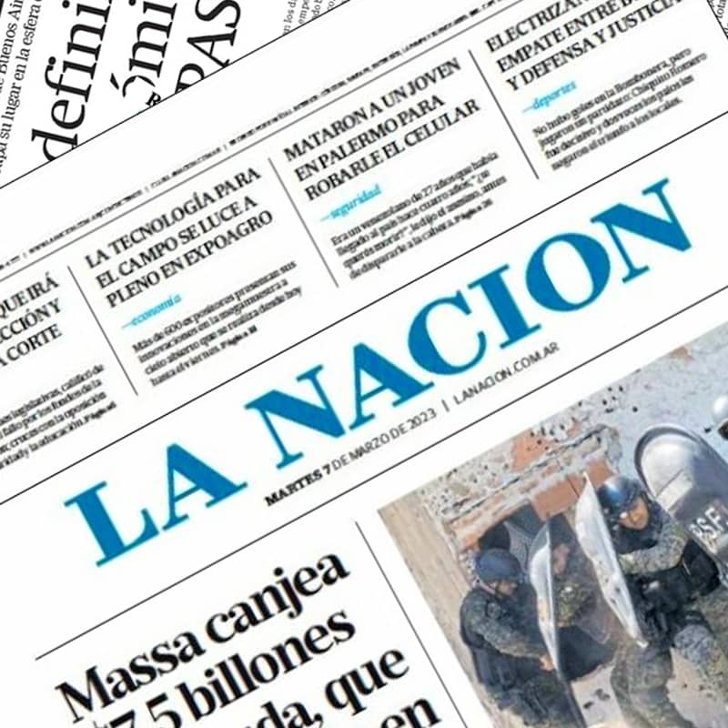 Cómo Publicar en La Nación Publicar licitaciones y avisos legales en La Nación es fácil y eficiente con nuestro servicio especializado y sin intermediarios. Pasos para Publicar: Enviá el texto de tu aviso legal, ya sea en formato foto o escrito. Indicá la fecha exacta en la que necesitás la publicación. Recibí un presupuesto detallado en pocos minutos. Formas de Pago: Tarjetas de crédito y débito. Transferencias bancarias. Efectivo. Billeteras virtuales como Mercado Pago. Entrega de Ejemplares: Te entregamos el ejemplar de La Nación con tu aviso publicado para presentar en el expediente. Podés retirarlo en nuestras oficinas en Tucumán 1506, CABA, Oficina 201 o solicitar envío a domicilio de manera rápida y segura. Contacto: Teléfono: (011) 5263-9642 WhatsApp: +54 9 11 3608-1561 Correo: comercial@publicarlicitaciones.com Garantizamos profesionalismo, cumplimiento de plazos y precisión en cada publicación en La Nación. ¡Solicitá tu presupuesto ahora y asegurá tu aviso!